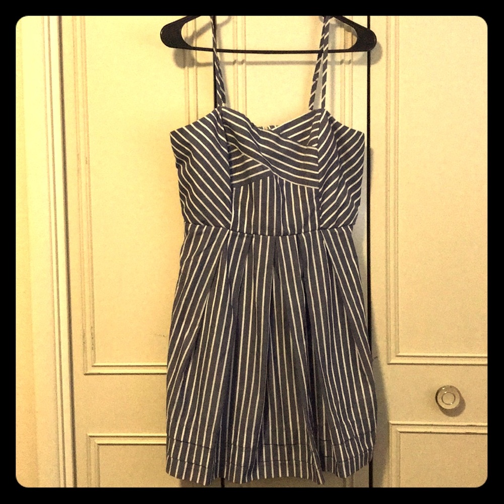 Modern Striped Sundress